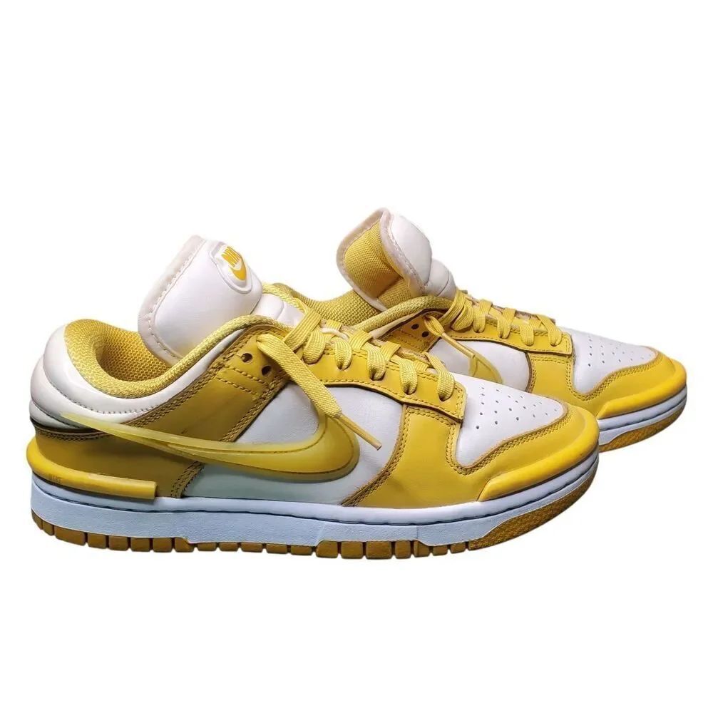Size 7 - Nike Dunk Twist Low Vivid Sulfur/Coconut Milk Sneakers Shoes